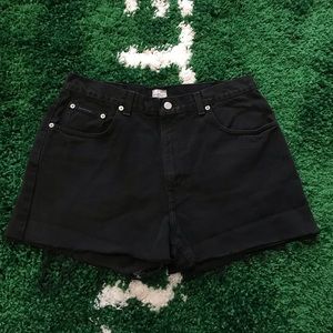 VTG Calvin Klein Cutoff Shorts - Black